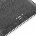 Mulberry Black Grained Leather Card Holder