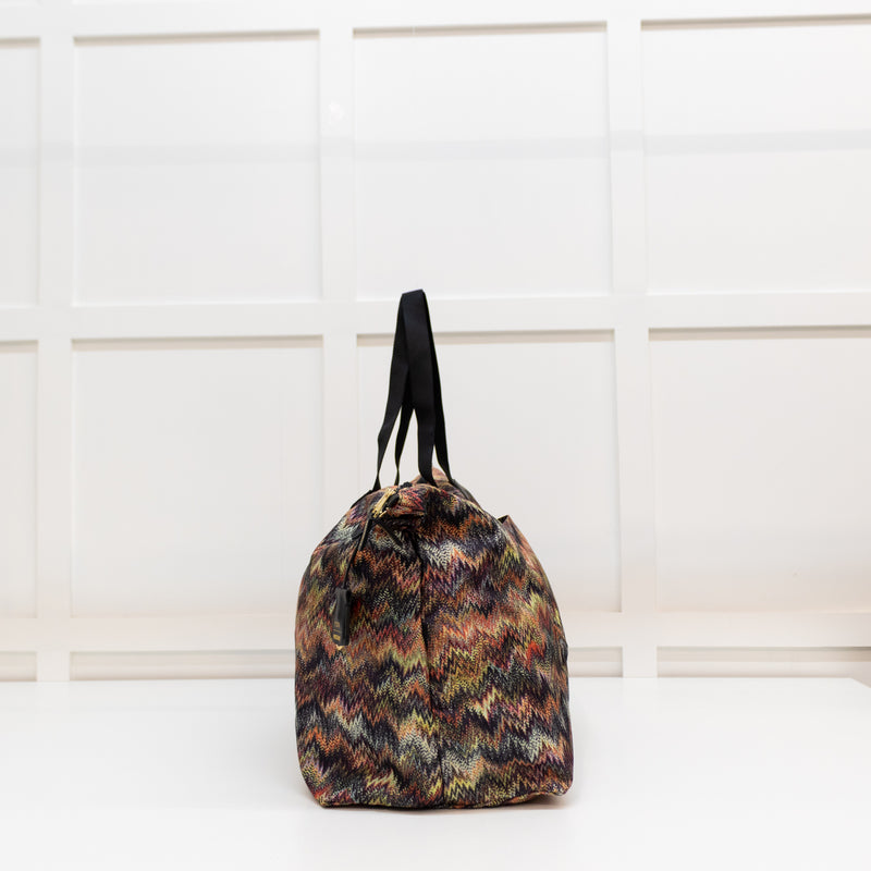 Tumi x Missoni Nylon Tote Bag with Storage and Tech Pouch