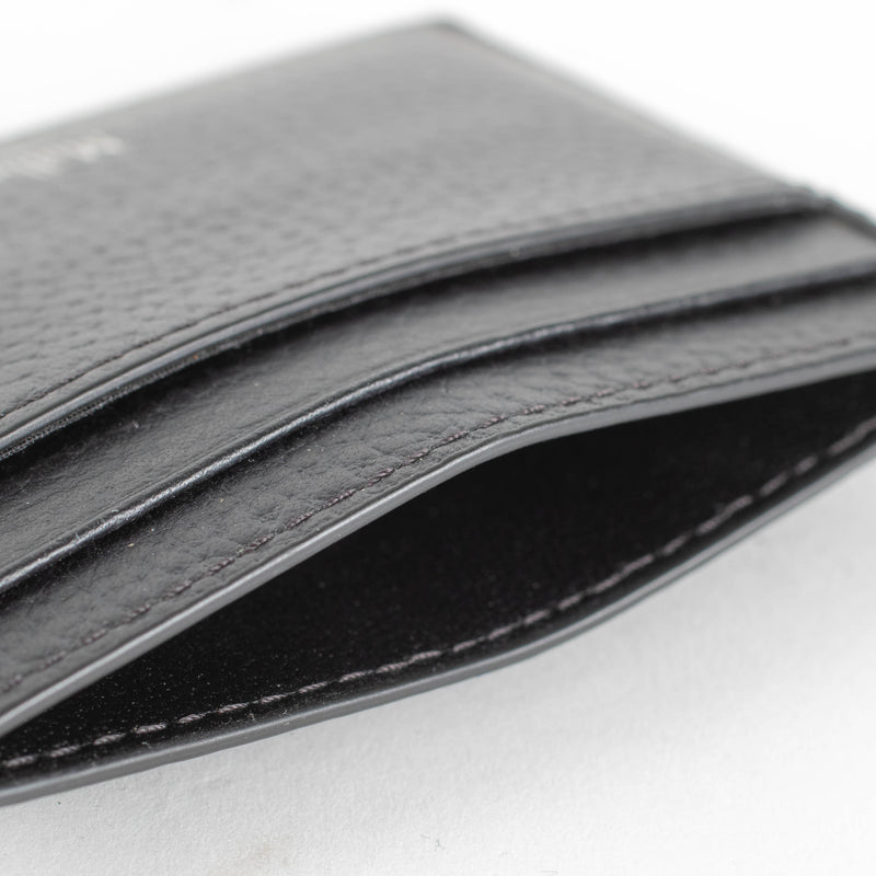 Mulberry Black Grained Leather Card Holder