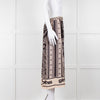 Me369  Black & Beige You Totally Got This Print Skirt