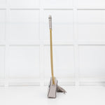 Anya Hindmarch Mini Grey Eyes Crossbody With Gold Chain