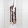 Me369  Black & Beige You Totally Got This Print Skirt