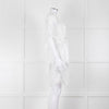 Temperley White Cotton Mix Broderie Anglaise Short Dress With Slip