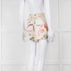 Alemais Linen Shorts with Watercolour Print