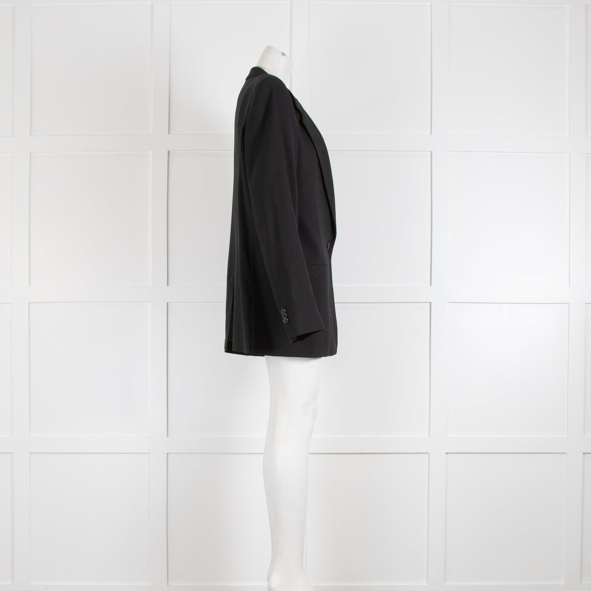 Maison Martin Margiela Paris Black Single Breasted  Blazer