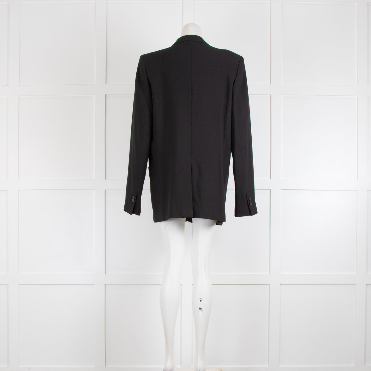 Maison Martin Margiela Paris Black Single Breasted  Blazer