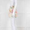 Alemais Linen Shorts with Watercolour Print