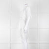 Temperley White Cotton Mix Broderie Anglaise Short Dress With Slip