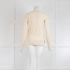 Belstaff Cream Wimbourne Long Sleeve Knit Jumper