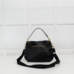 Anya Hindmarch Large Maxi Zip Black Vere Crossbody