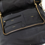Anya Hindmarch Large Maxi Zip Black Vere Crossbody
