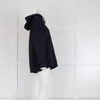 Ganni Navy Sweatshirt With Hood