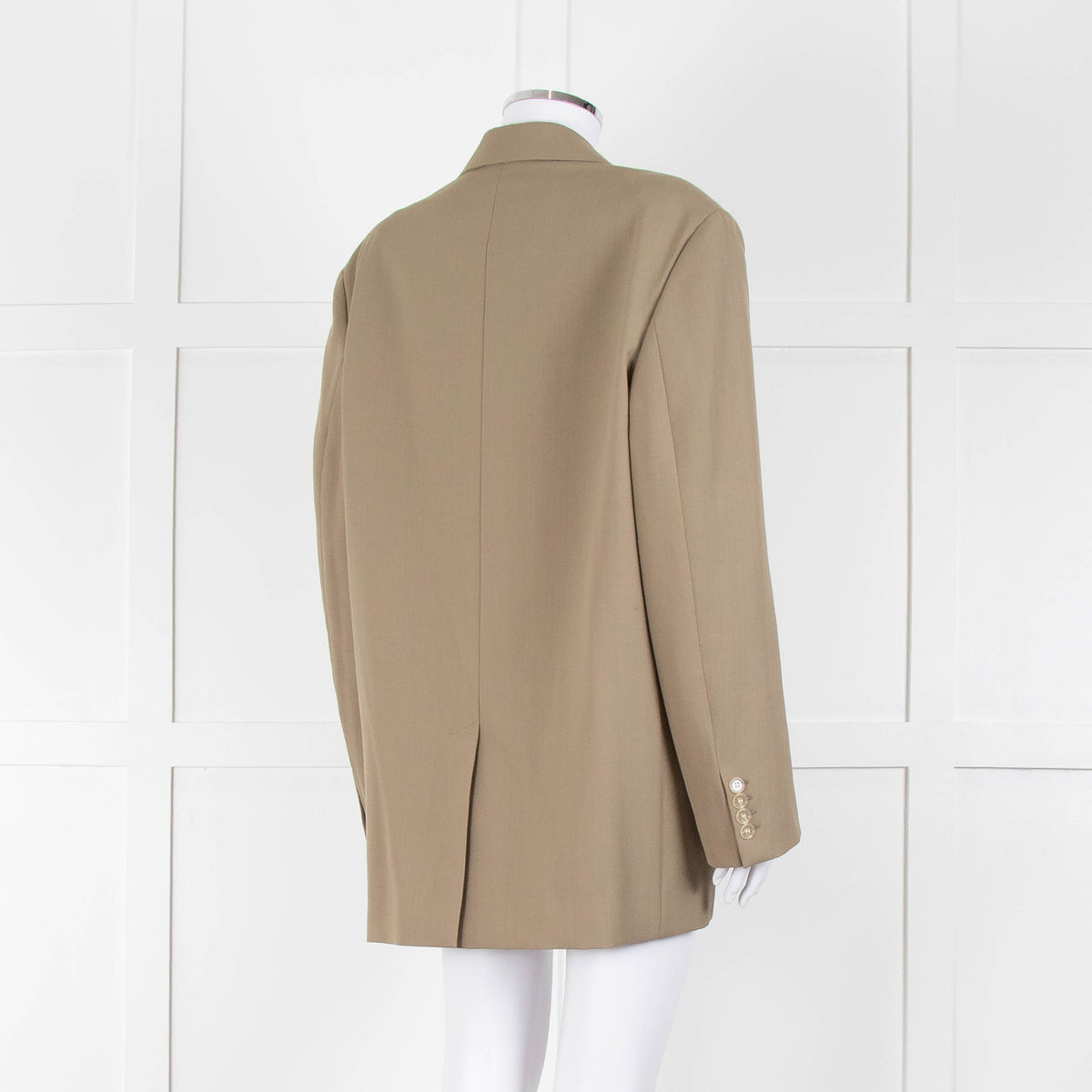 Acne Studios Khaki Oversized Suit Jacket