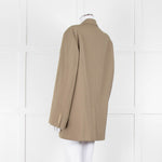 Acne Studios Khaki Oversized Suit Jacket