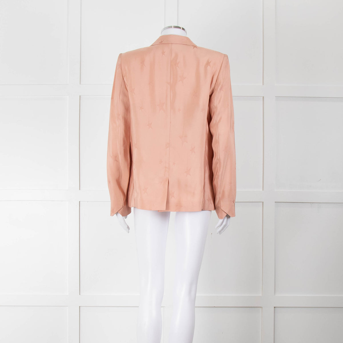 Zadig & Voltaire Blush Pink Star Print Jacket