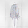 Spell Multicoloured Floral L/Sleeve Cotton Top With Tassels