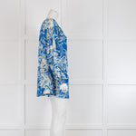 Joyce & Girls Blue & White Patterned Blouse