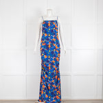 Staud Blue and Yellow Floral Sun Dress