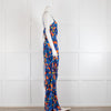 Staud Blue and Yellow Floral Sun Dress