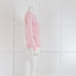 N.Peal London Pink Cashmere Cardigan