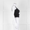 Casa Raki Black Twist Front Crop Top
