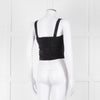 Casa Raki Black Twist Front Crop Top