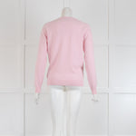 N.Peal London Pink Cashmere Cardigan