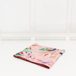 Hermes Silk 140 Pink Parais du Sole Scarf 9