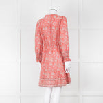 Velvet By Graham & Spencer Pink Floral Cotton Dress