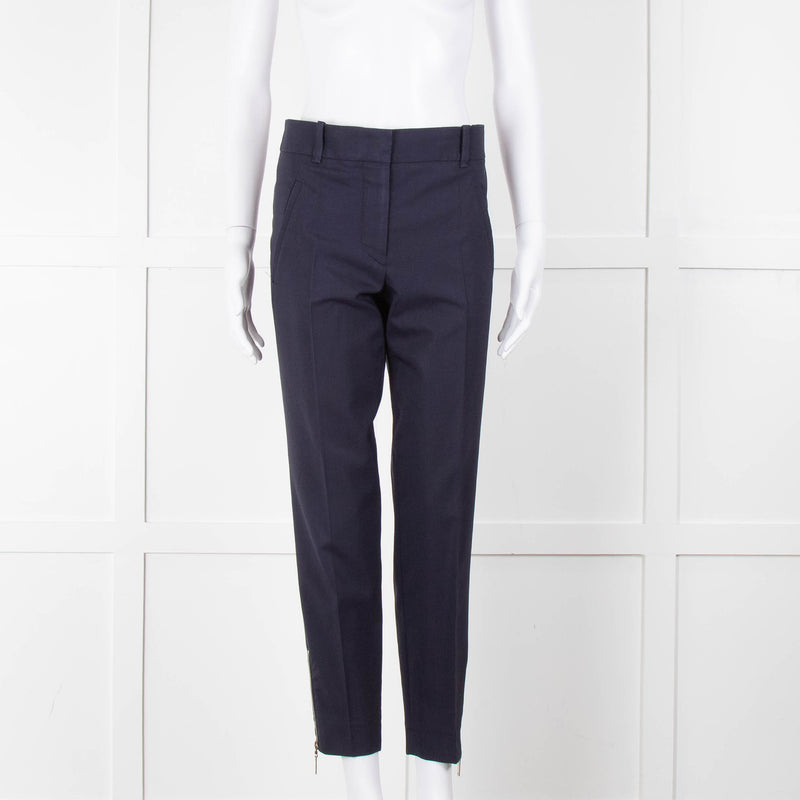 Louis Vuitton Navy Trousers With Zips