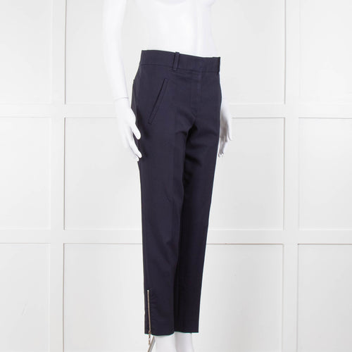 Louis Vuitton Navy Trousers With Zips