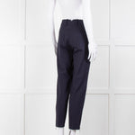 Louis Vuitton Navy Trousers With Zips