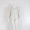 Rosso35 Light Grey Linen Blouse