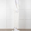 DL1961 Cream Hepburn Wide Leg Jeans