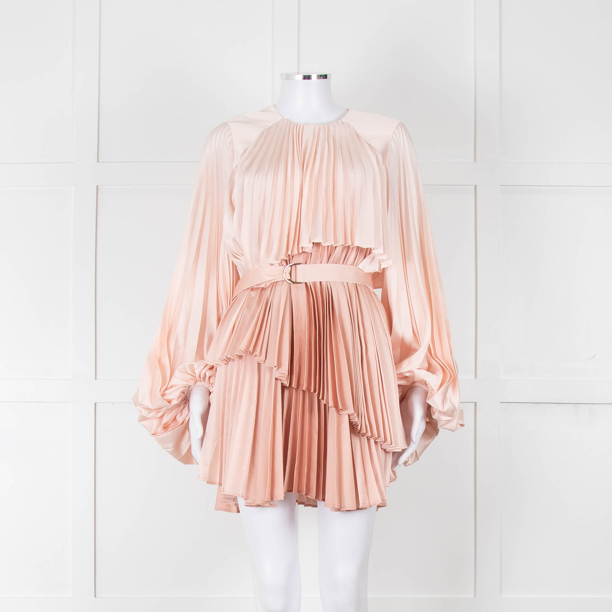 Acler Barnard Dress In Gradient Pink