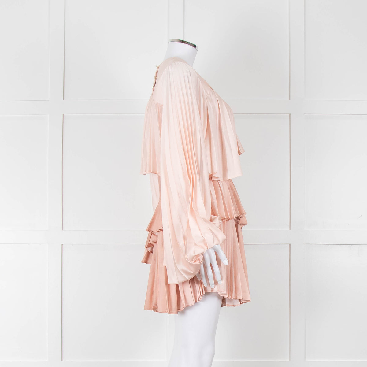 Acler Barnard Dress In Gradient Pink