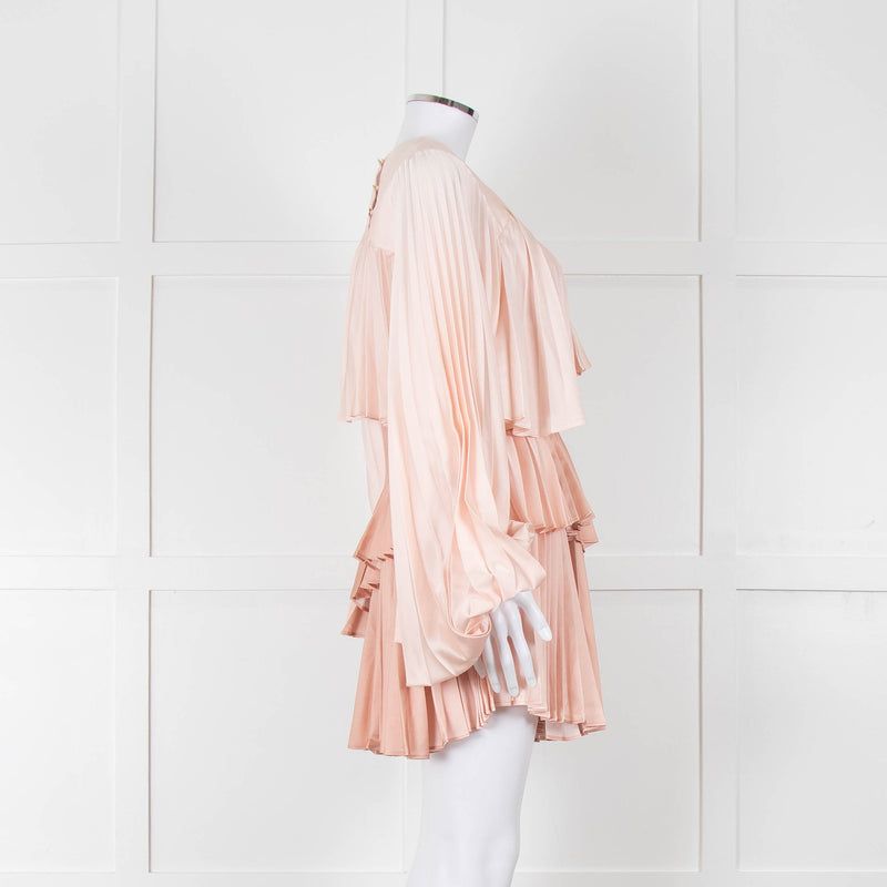Acler Barnard Dress In Gradient Pink