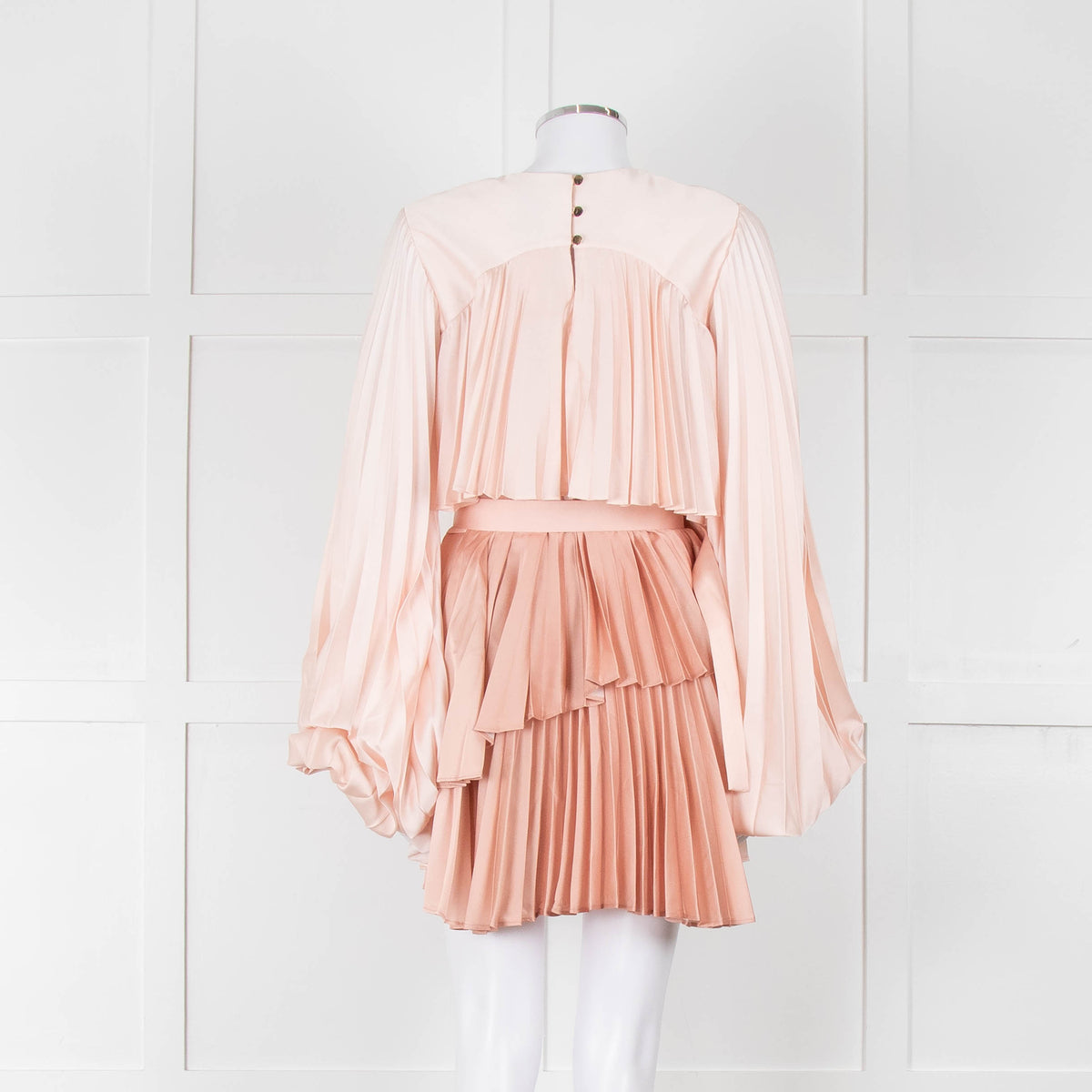 Acler Barnard Dress In Gradient Pink