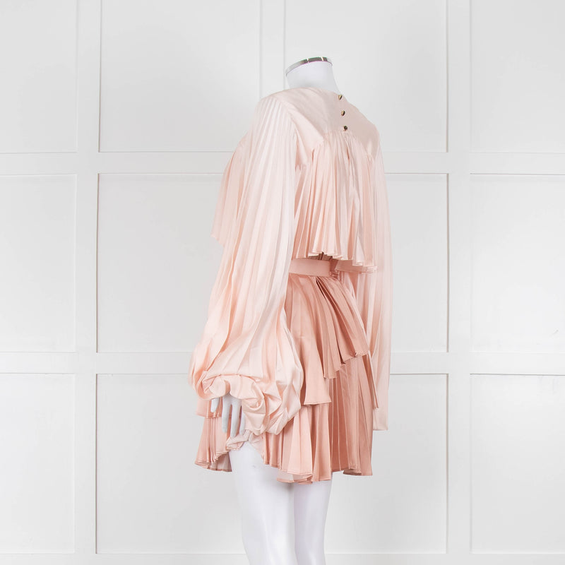Acler Barnard Dress In Gradient Pink