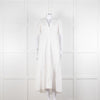 Me + Em White Broderie Anglaise Button Front Dress