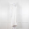Me + Em White Broderie Anglaise Button Front Dress