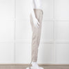 Transit Par Such Beige Trousers With Elasticated Waistband