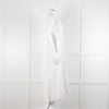 Me + Em White Broderie Anglaise Button Front Dress