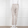 Transit Par Such Beige Trousers With Elasticated Waistband