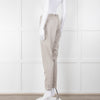 Transit Par Such Beige Trousers With Elasticated Waistband