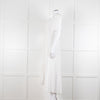 Me + Em White Broderie Anglaise Button Front Dress