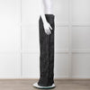 Equipment Black and Grey Animal Print Wide Leg Trousers