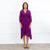 ba&sh Purple Cyana Dress