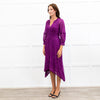 ba&sh Purple Cyana Dress