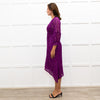 ba&sh Purple Cyana Dress